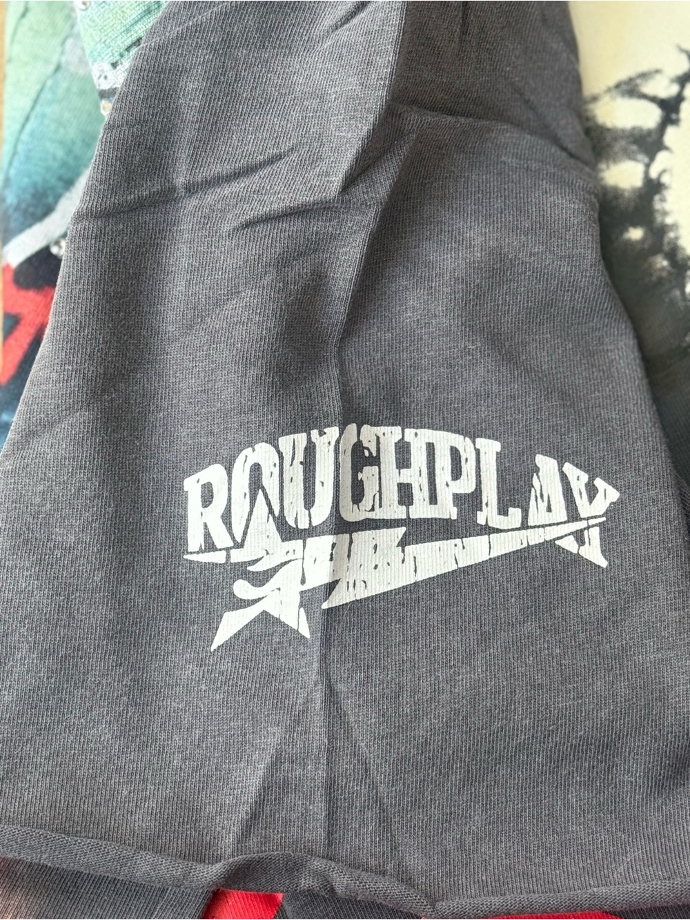 Grey Rough Play T-Shirt - Picture 6 of 8